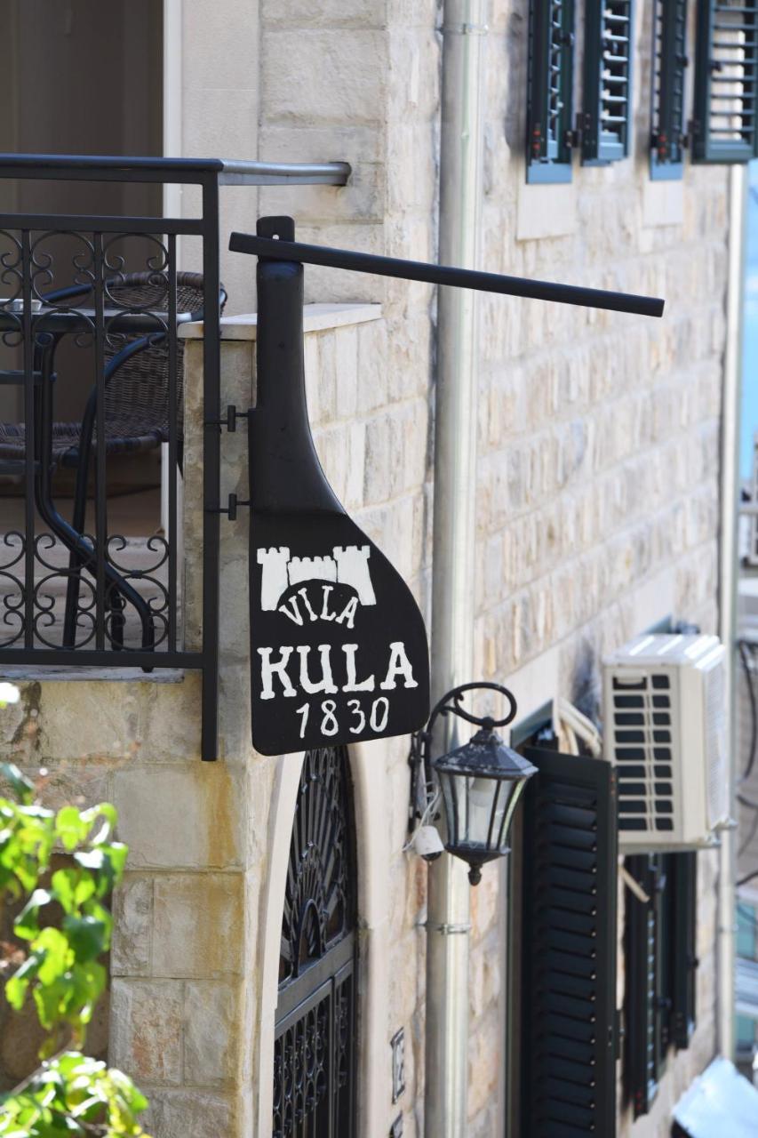 Vila Kula 1830 Apartments Herceg Novi Dış mekan fotoğraf